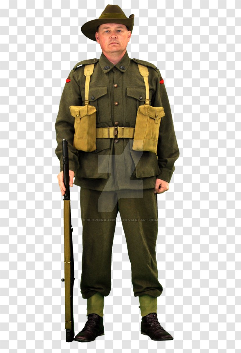 Soldier Army Second World War Military Uniform - Staff - Australia Transparent PNG