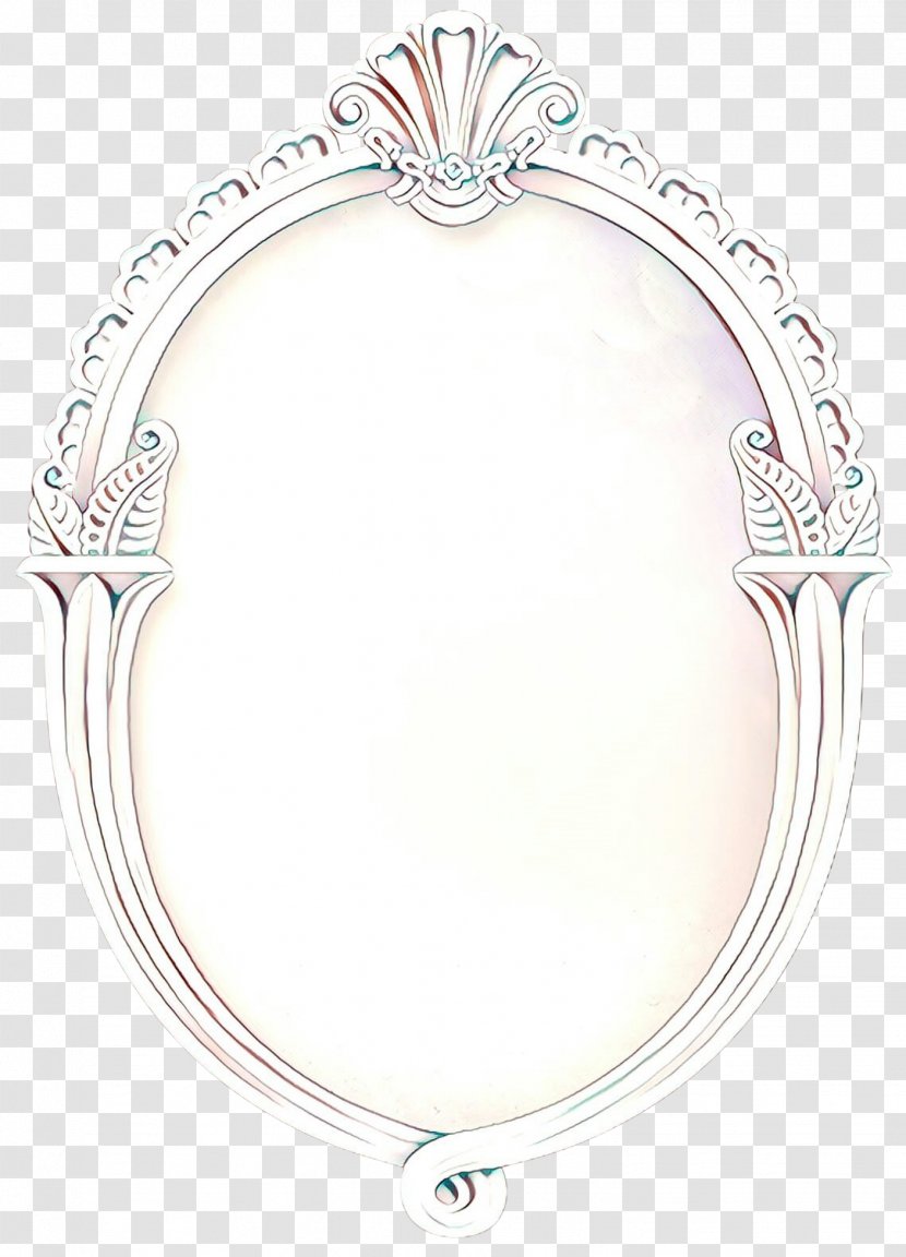 Fashion Accessory Jewellery Oval Mirror Body Jewelry - Cartoon - Metal Platinum Transparent PNG