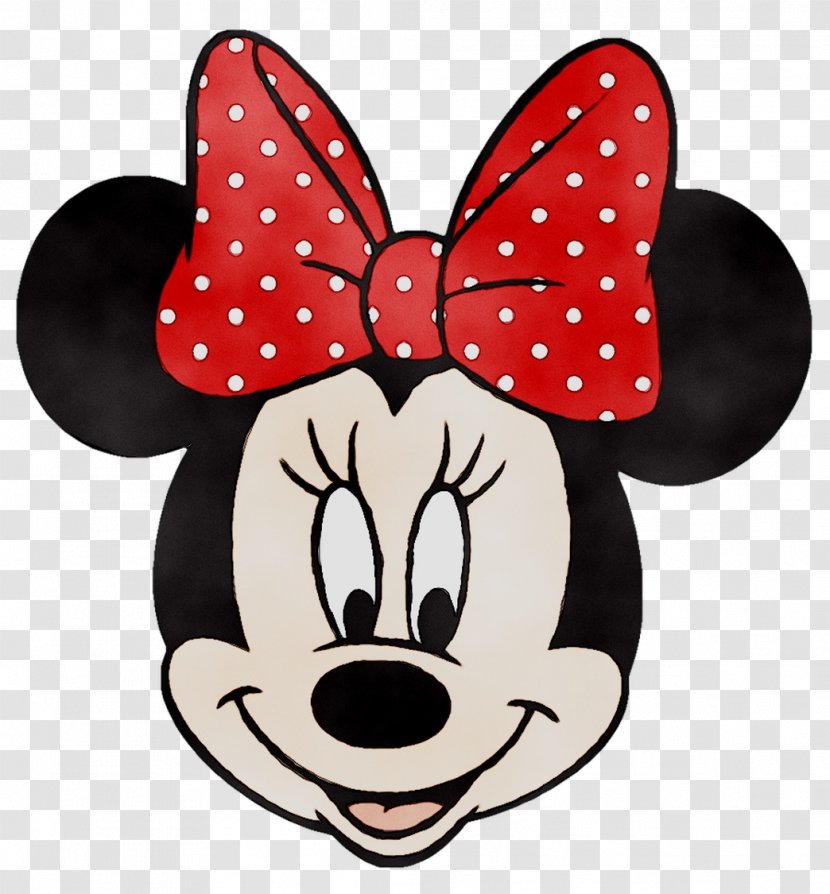 Disney Minnie Mouse Fabric Mickey Iron-on Daisy Duck - Heart - Drawing Transparent PNG
