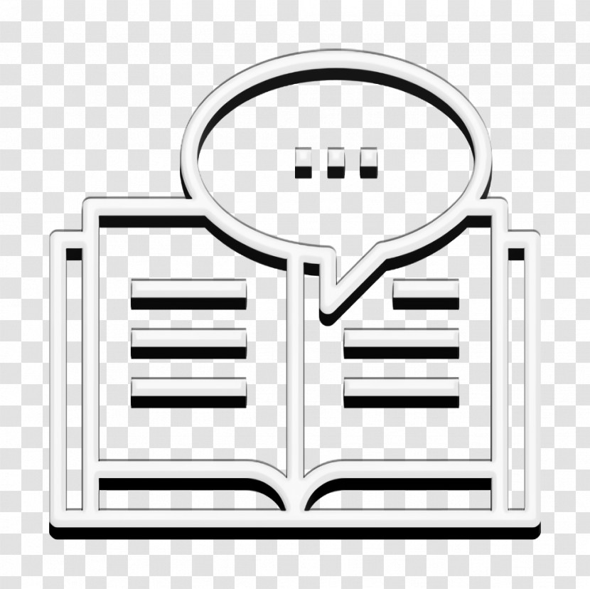 Book Icon Reading Icon Book And Reading Icon Transparent PNG