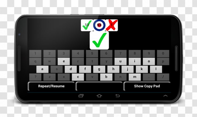 Amazon.com Android Continuous Wave Morse Code - Computer Keyboard Transparent PNG