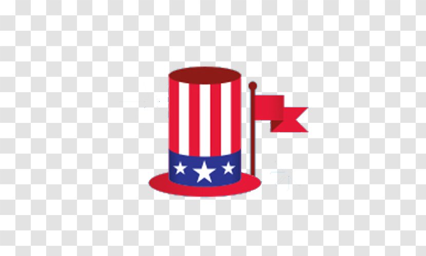 Flag Of The United States National - Flat American Hat Transparent PNG