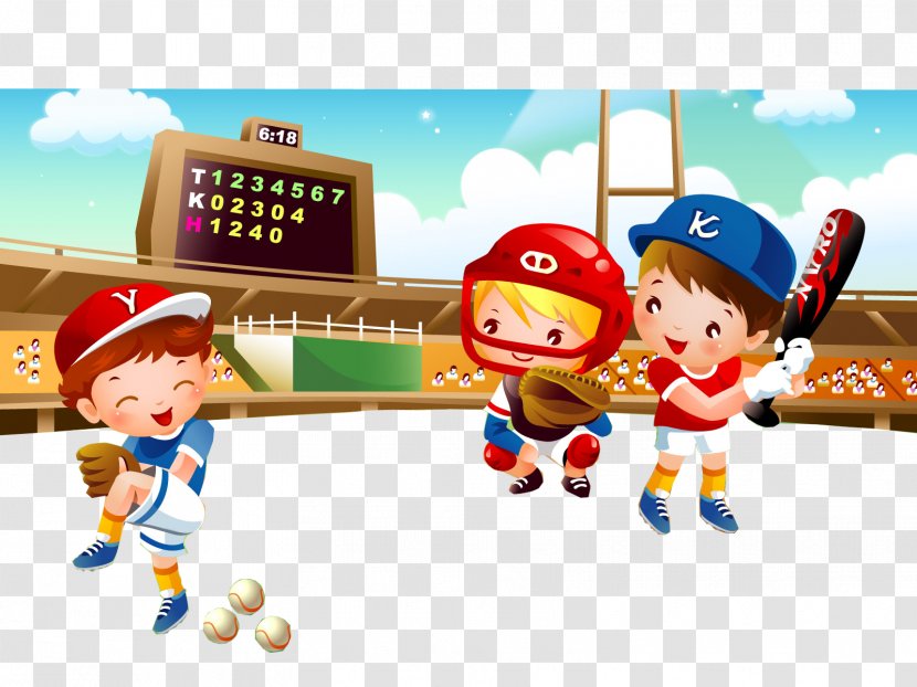 Baseball Drawing Sport Clip Art - Cartoon - Game Transparent PNG