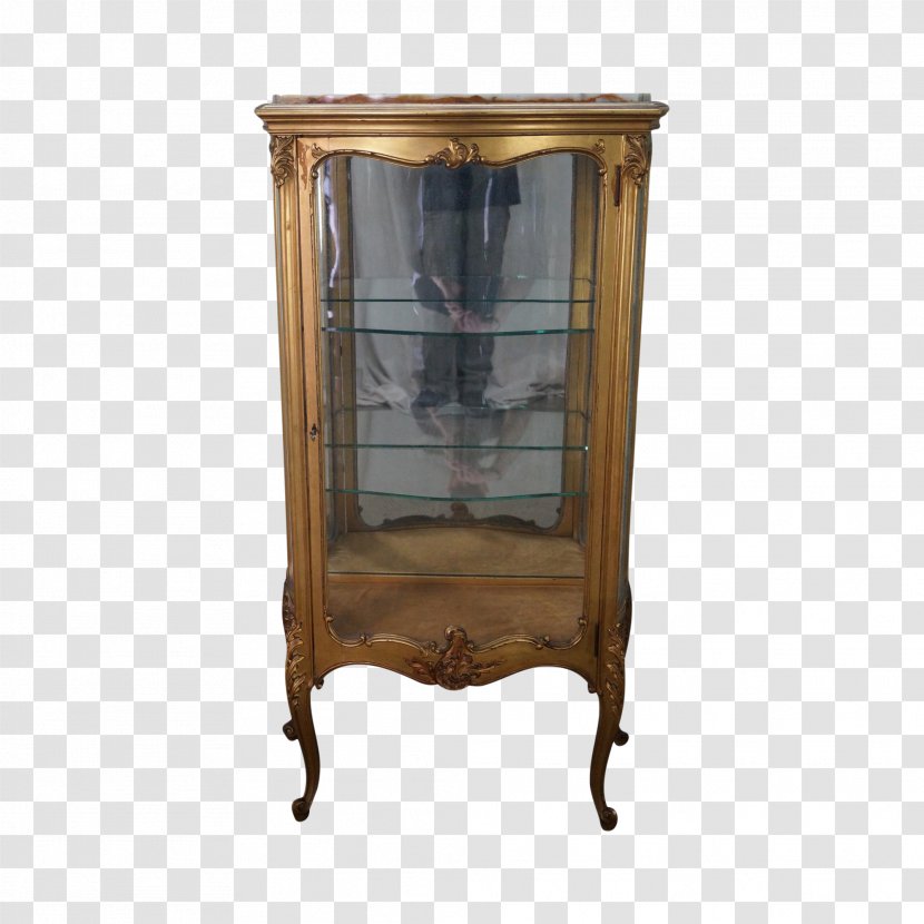 Table Display Case Curio Cabinet Rococo Cabinetry - Antique Transparent PNG