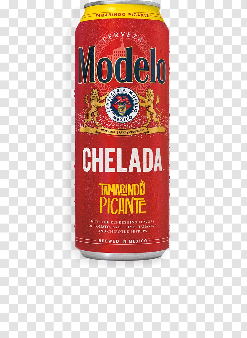 Beer Michelada Alcoholic Beverages Tin Can Fluid Ounce - Grupo Modelo Transparent PNG