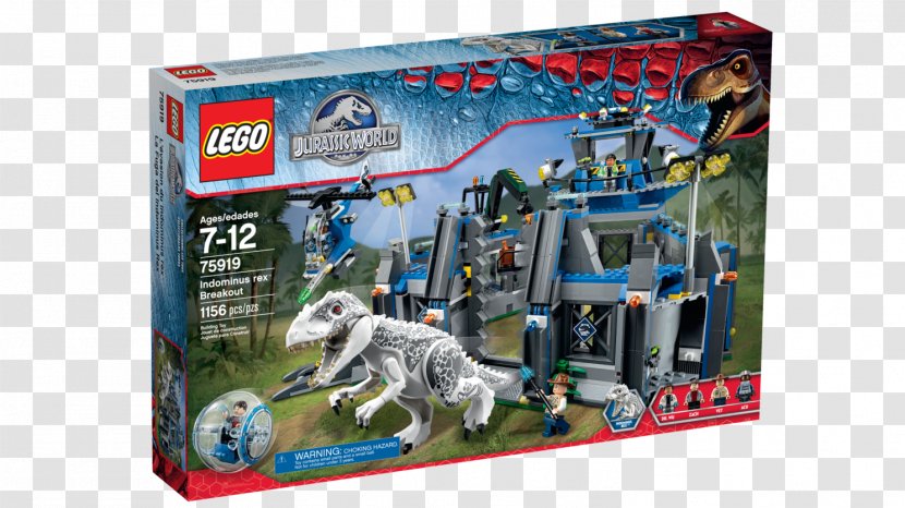 Lego Jurassic World LEGO 75919 Indominus Rex Breakout Minifigure Toy - Park Transparent PNG