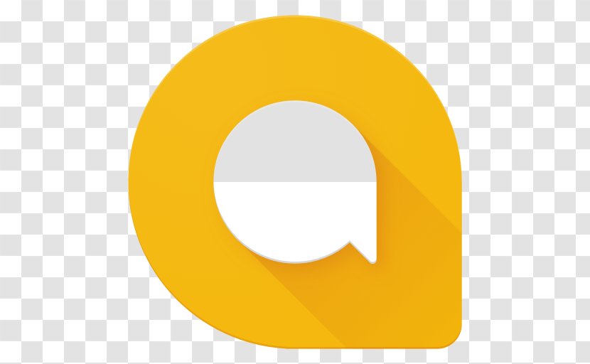 Google Allo Messaging Apps Instant - Orange Transparent PNG