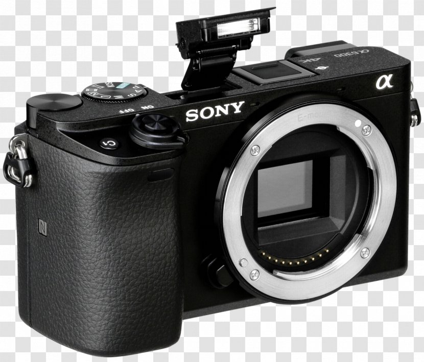Digital SLR Sony Alpha 6300 α6000 Camera Lens Mirrorless Interchangeable-lens - Slr Transparent PNG