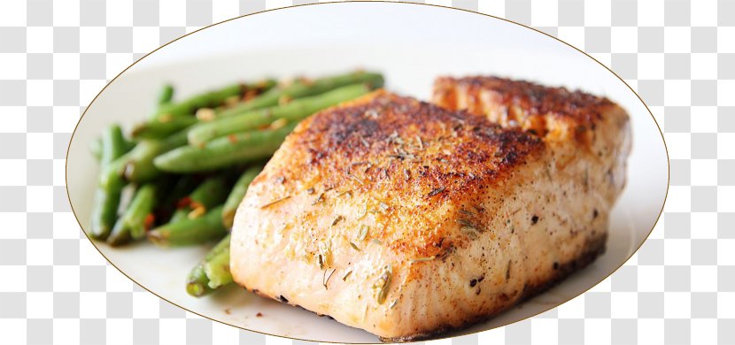 Dish Recipe Salmon Vegetarian Cuisine Seafood - Fillet - Deep Frying Transparent PNG