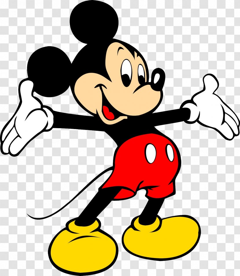 Mickey Mouse Cartoon Clip Art Transparent PNG