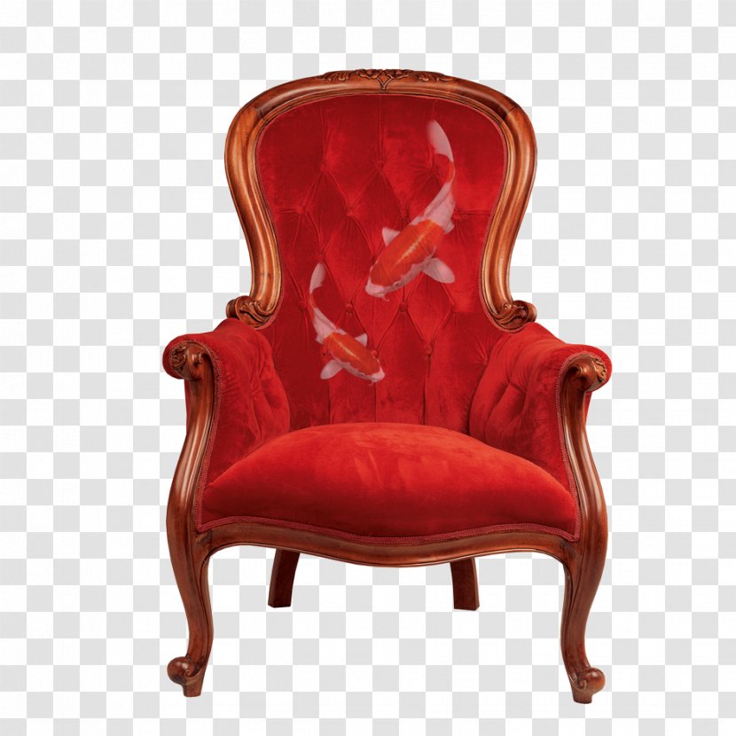 Chair Queen Anne Style Furniture Couch - Bench Transparent PNG
