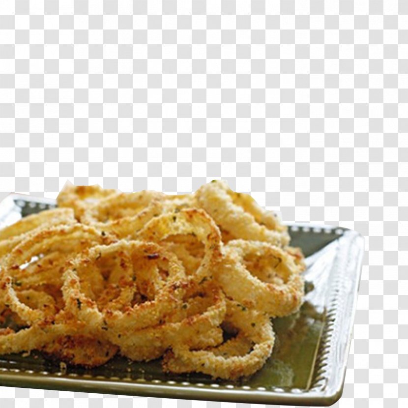 Hamburger Onion Ring Chocolate Brownie Bread Crumbs Recipe - Fried Food - Rings Transparent PNG