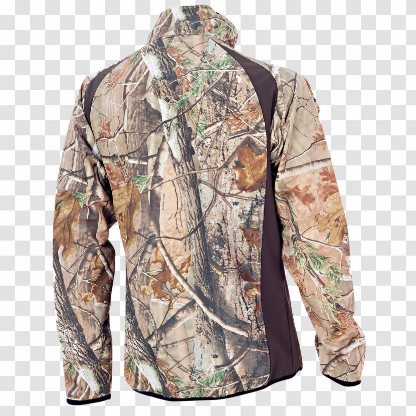 Flight Jacket Clothing Camouflage Angling - Outerwear Transparent PNG