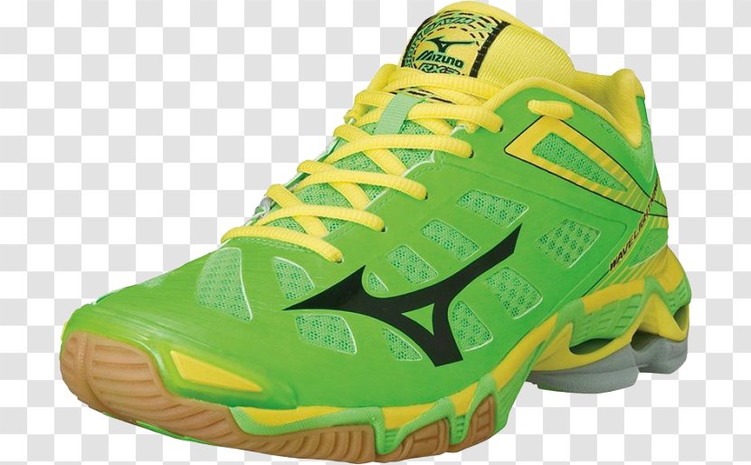 Shoe Volleyball Mizuno Corporation ASICS Clothing - Green Transparent PNG