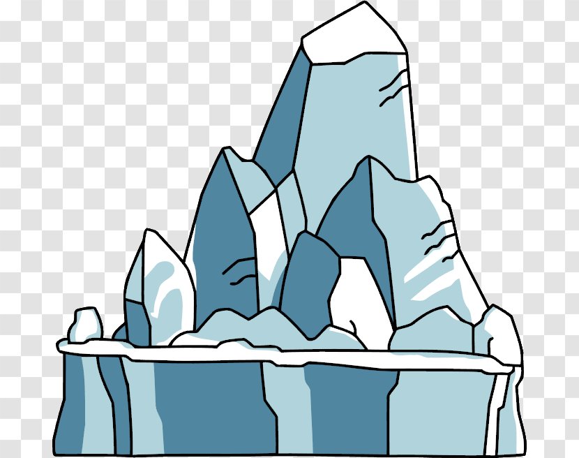 Iceberg Scribblenauts Glacier Clip Art Transparent PNG