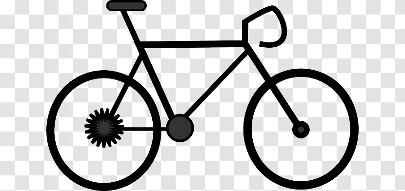 Clip Art Vector Graphics Openclipart Bicycle Free Content - Sports Equipment - Amplitude Outline Transparent PNG