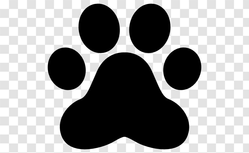 Dog Paw Cat Pet Footprint - Silhouette Transparent PNG