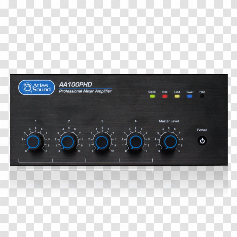 Audio Power Amplifier Electronics Sound - Heart - Amplifiers Transparent PNG