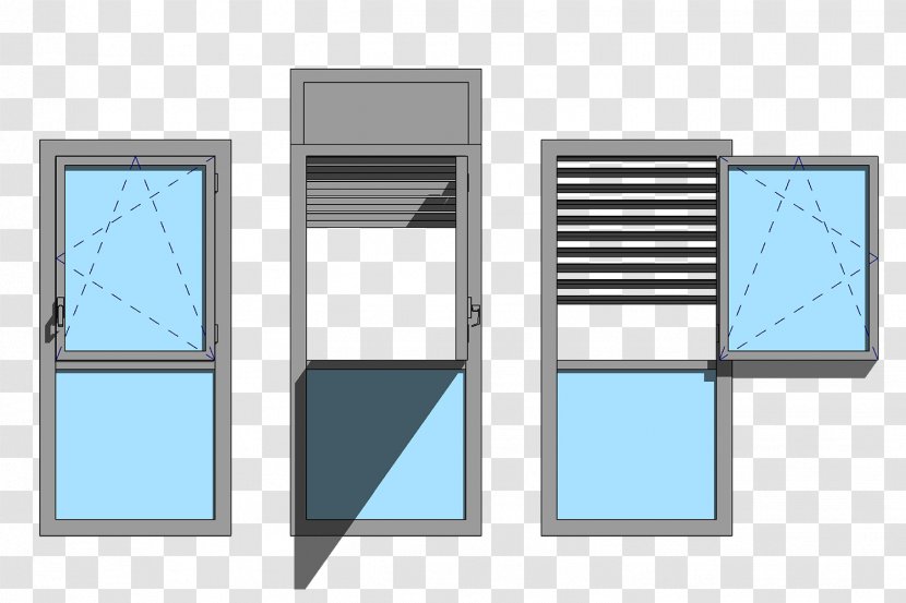 Window Blinds & Shades Latticework Autodesk Revit Parametric Design - Aluminium Transparent PNG