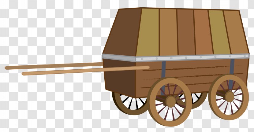 Covered Wagon Cart Conestoga Vehicle - Wheel Transparent PNG