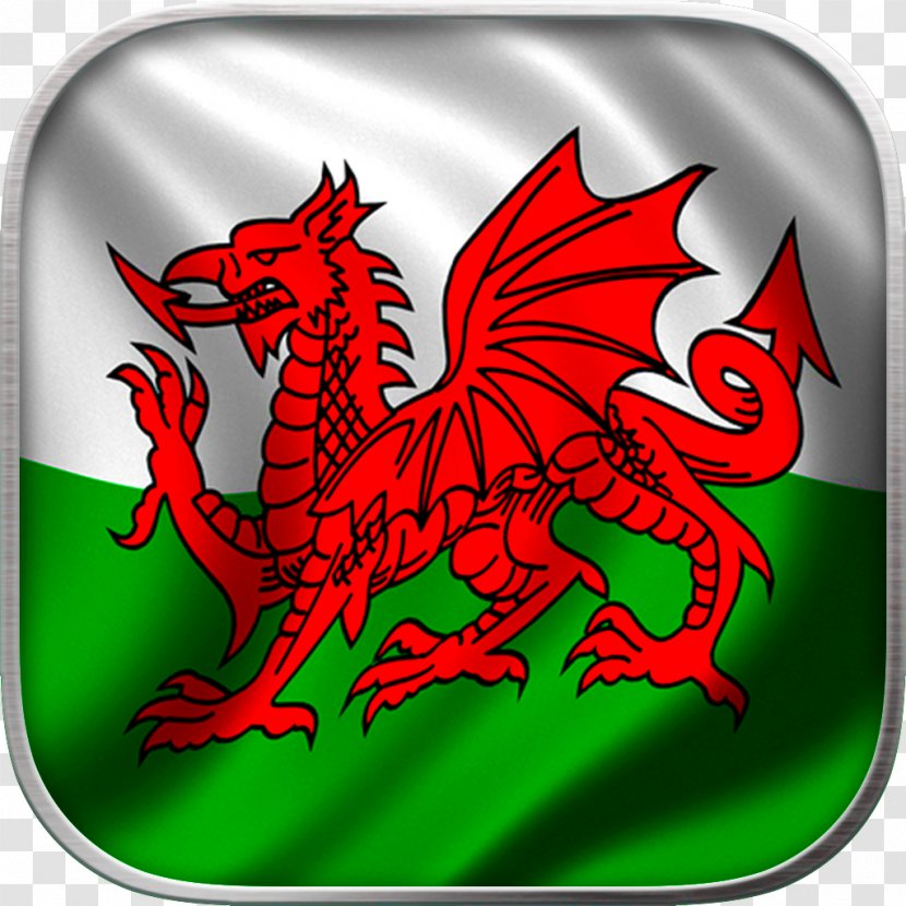 Flag Of Wales Principality Welsh Dragon - Fictional Character Transparent PNG