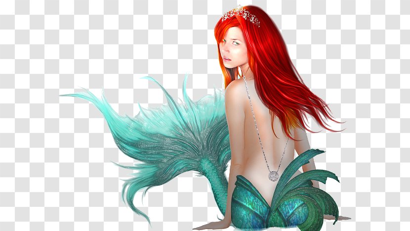 Mermaid Ariel Clip Art - Silhouette Transparent PNG