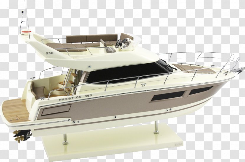 Luxury Yacht Scale Models Boat Jeanneau - Water Transportation Transparent PNG