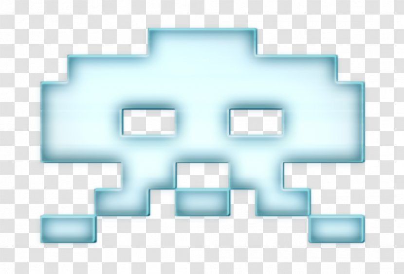 Game Icon Invader Space Invaders - Number - Symmetry Transparent PNG