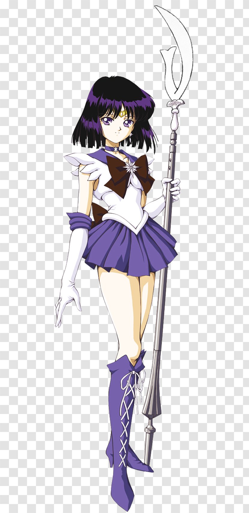 Sailor Saturn Moon Neptune Mercury Jupiter - Watercolor Transparent PNG