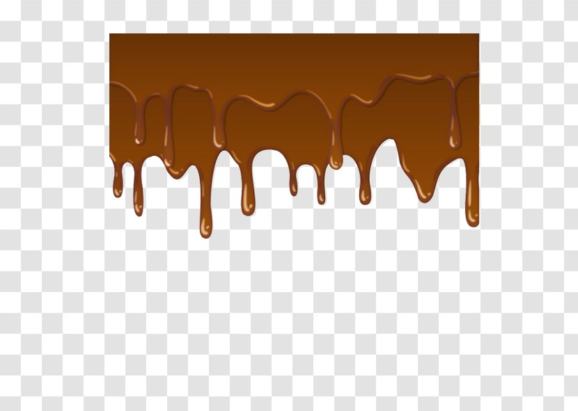 Chocolate Cake Bar - Brown - Flowing Sauce Transparent PNG