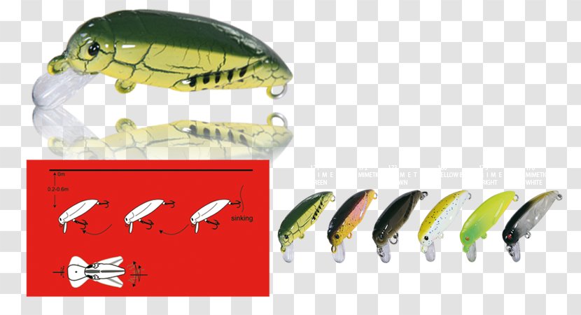 Fishing Baits & Lures - Yellow - Fish Shop Transparent PNG