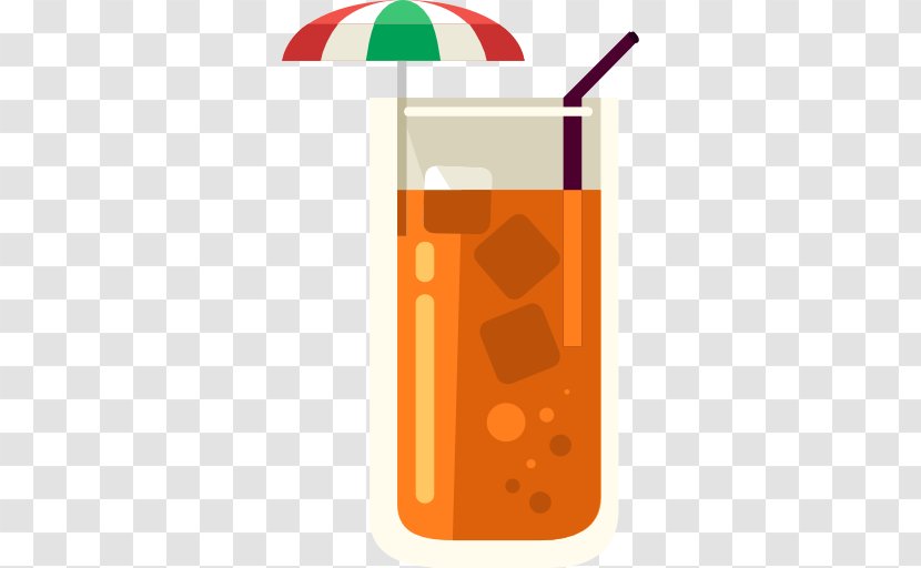 Iced Tea Sweet Fizzy Drinks Lemonade - Orange Transparent PNG