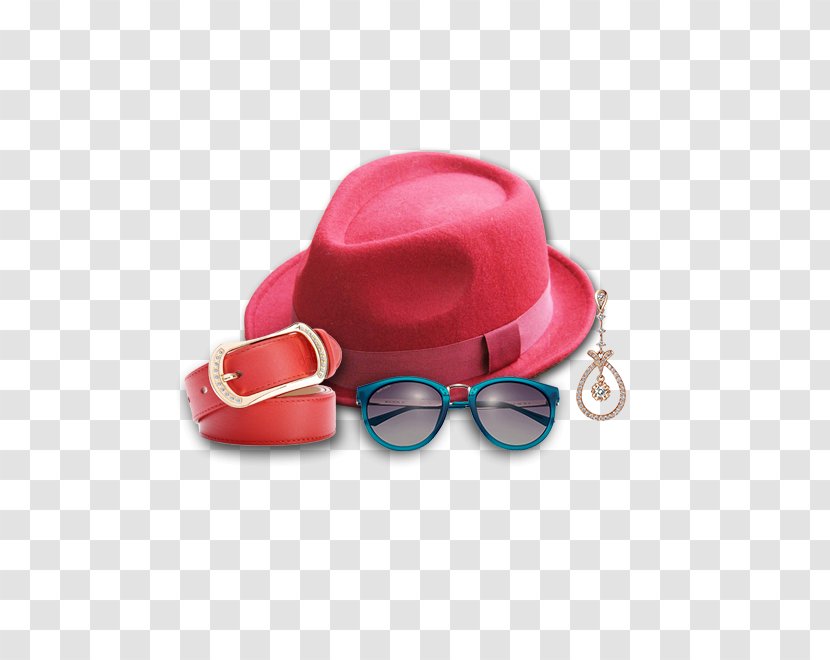 Goggles Red Belt - Vision Care - Hat Transparent PNG