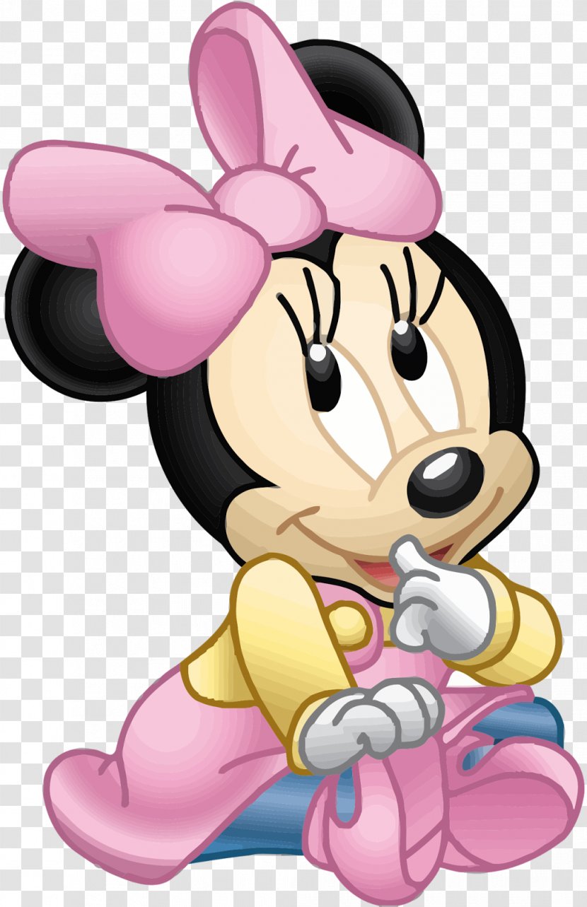 Minnie Mouse Mickey Infant - Heart Transparent PNG