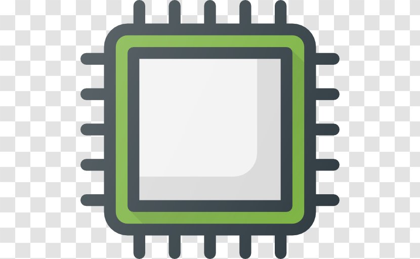 Integrated Circuits & Chips Central Processing Unit Electronics Clip Art - Microprocessor - Processor Transparent PNG