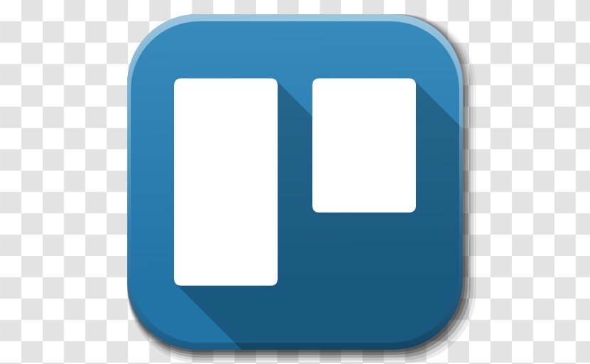 Blue Square Symbol Aqua - Project - Apps Trello Transparent PNG