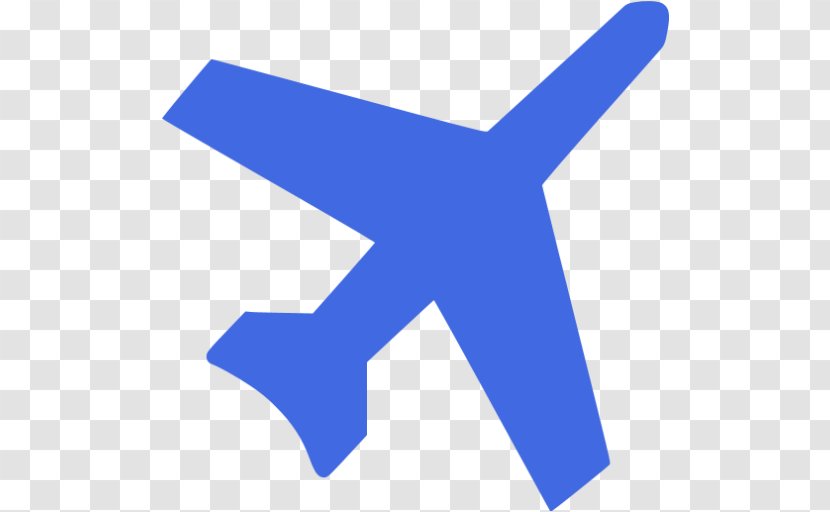 Airplane Fixed-wing Aircraft Blue Clip Art Transparent PNG