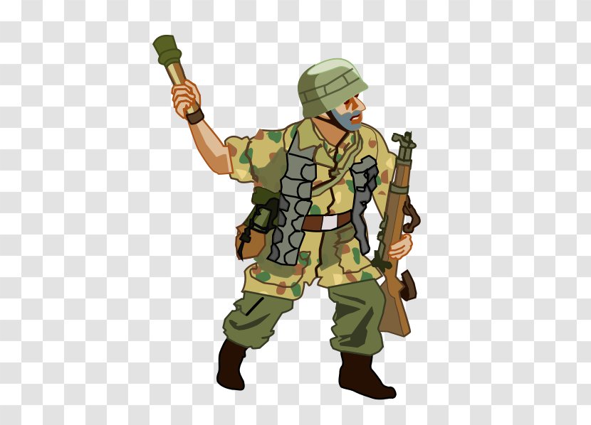 Second World War First Soldier Army Clip Art - Germany Cliparts Transparent PNG