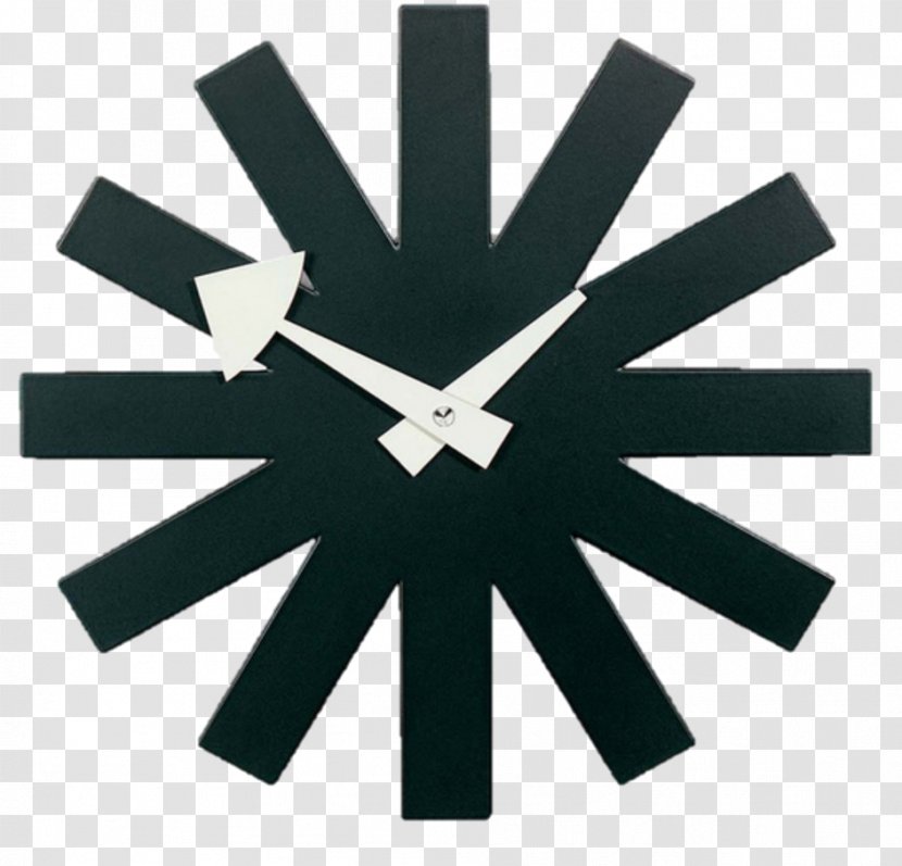 Vitra Asterisk Clock Spindle Eames Lounge Chair - Symbol Transparent PNG