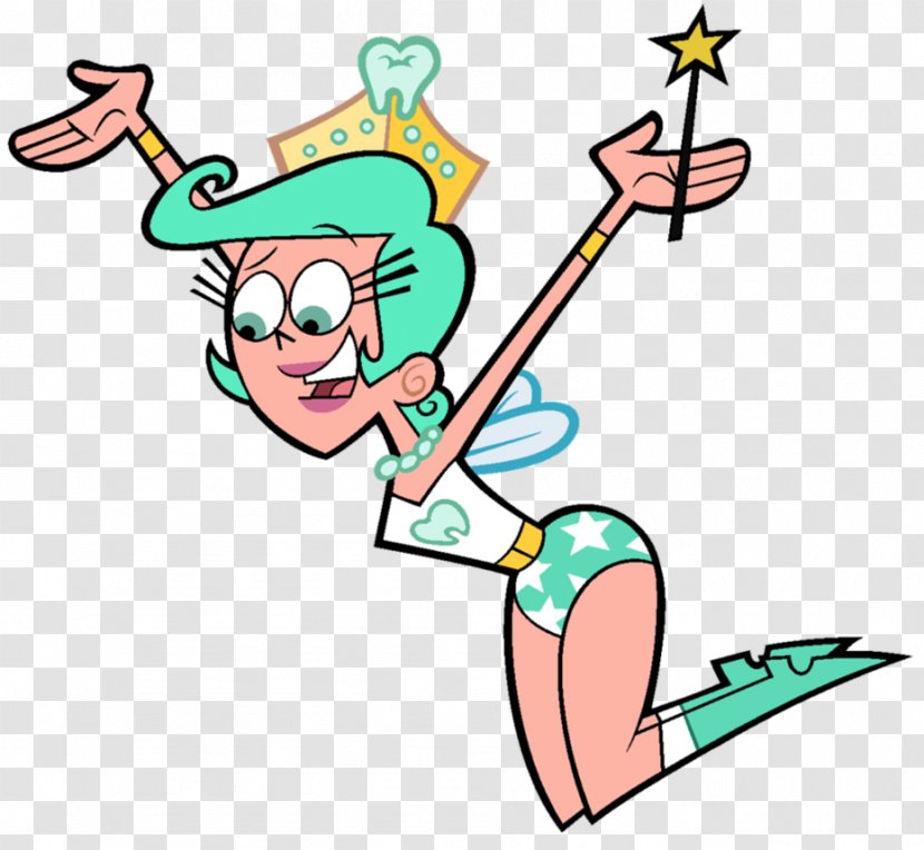 Tooth Fairy Magic Timmy Turner Cartoon - Artwork - Strangel Banner Transparent PNG