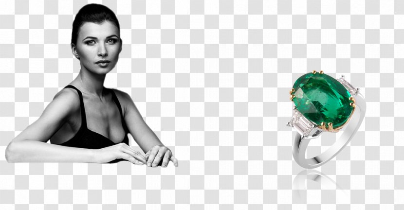 The Mirage Mucevherat Emerald Hotel Earring - Ring Transparent PNG