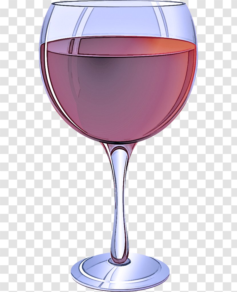 Wine Glass - Stemware - Pink Alcoholic Beverage Transparent PNG