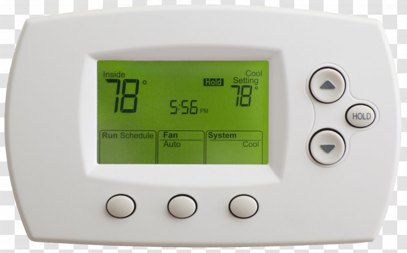 Programmable Thermostat Smart Home Automation Kits HVAC - Fahrenheit - Hvac Transparent PNG