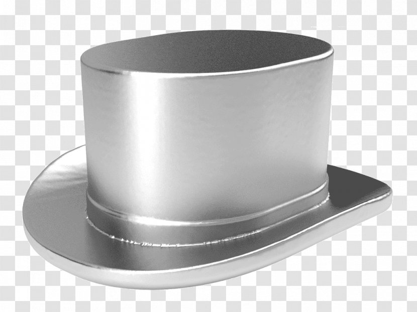 Top Hat Cartoon - Tableware Aluminium Transparent PNG