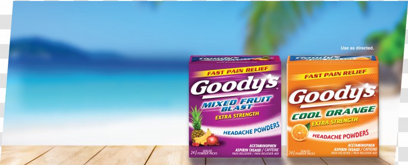Goody's Powder Brand Analgesic Pain Management Headache - Blog - Relief Transparent PNG