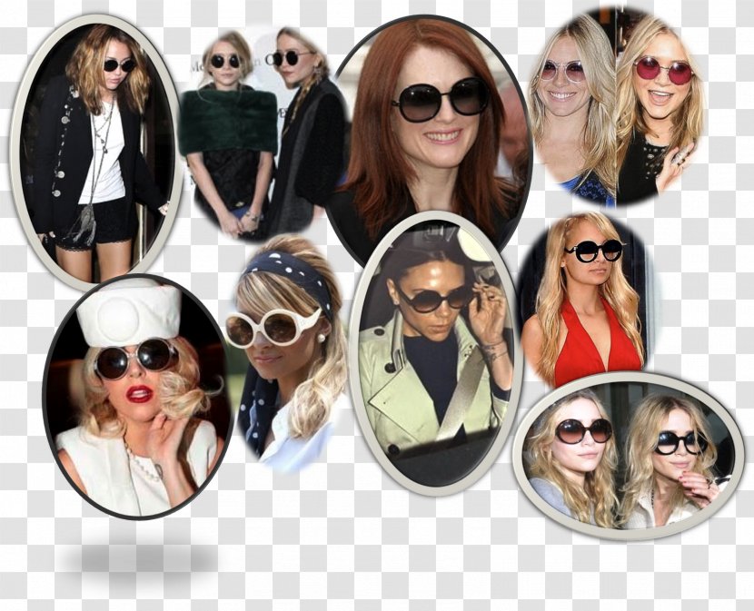 Mary-Kate And Ashley Olsen Sunglasses Goggles - Eyewear - Glasses Transparent PNG