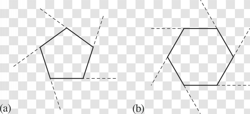 Monochrome Triangle Circle - Quadrilateral Transparent PNG