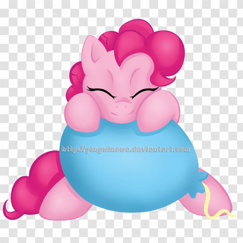 Pink M Clip Art - Pinkie Pie Balloons Transparent PNG