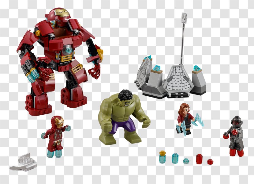 Hulk Ultron Iron Man Lego Marvel Super Heroes Wanda Maximoff - Figurine Transparent PNG