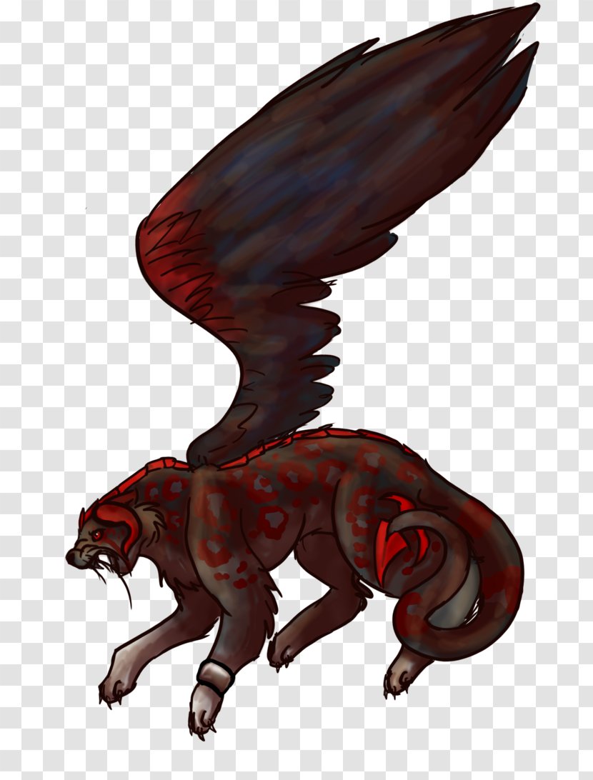 Legendary Creature Dragon Demon Cartoon Character - Claw - Black Panther Transparent PNG